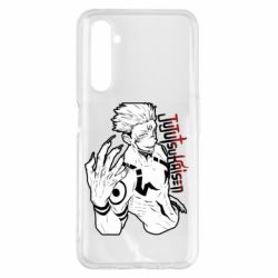 Чехол для Realme 6 Pro Demon Sukuna art - PrintSalon