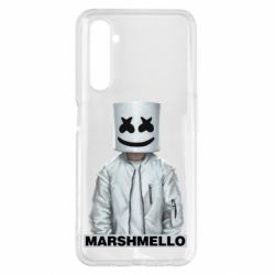 Чехол для Realme 6 Pro DJ Marshmello Art