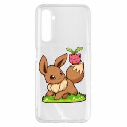 Чохол для Realme 6 Pro Eevee with Hoppip - PrintSalon