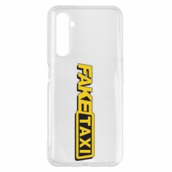 Чехол для Realme 6 Pro Fake taxi logo 2 - PrintSalon