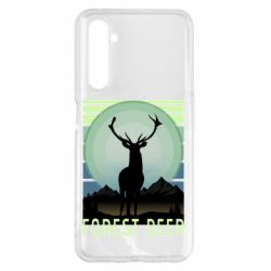 Чехол для Realme 6 Pro Forest deer - PrintSalon