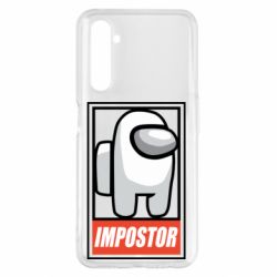 Чехол для Realme 6 Pro Impostor AmongUs - PrintSalon