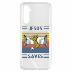 Чехол для Realme 6 Pro Jesus will save - PrintSalon