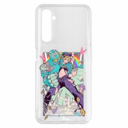 Чехол для Realme 6 Pro Jojo's bizzare poster - PrintSalon