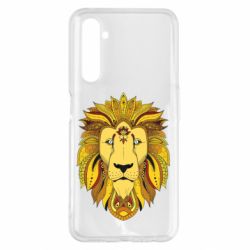 Чехол для Realme 6 Pro Lion art - PrintSalon