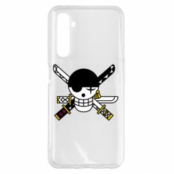 Чехол для Realme 6 Pro One Piece Zoro logo - PrintSalon