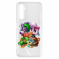 Чехол для Realme 6 Pro Персонажи FNAF - PrintSalon