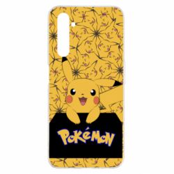 Чохол для Realme 6 Pro Pikachu Pika-Pika - PrintSalon