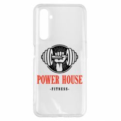 Чехол для Realme 6 Pro Powerhouse fitness - PrintSalon