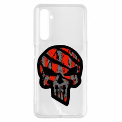 Чохол для Realme 6 Pro Punisher Coat of arms of Ukraine - PrintSalon