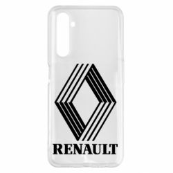 Чехол для Realme 6 Pro Renault 1972 Logo - PrintSalon