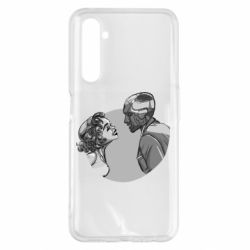 Чехол для Realme 6 Pro Retro Wanda and Vision - PrintSalon