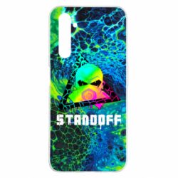 Чехол для Realme 6 Pro Standoff art skull - PrintSalon