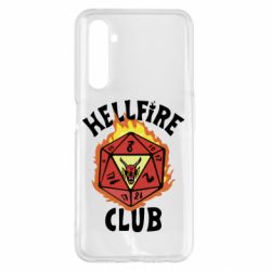 Чехол для Realme 6 Pro Stranger Things: Hellfire club - PrintSalon