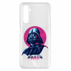 Чехол для Realme 6 Pro Synthwave Darth Vader - PrintSalon
