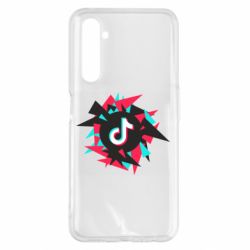 Чехол для Realme 6 Pro Tik tok vector - PrintSalon
