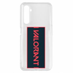 Чехол для Realme 6 Pro Valorant text - PrintSalon