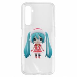 Чехол для Realme 6 Pro Winter Hatsune Miku - PrintSalon