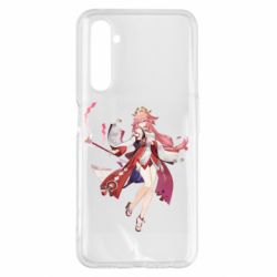 Чохол для Realme 6 Pro Яэ Мико арт - PrintSalon