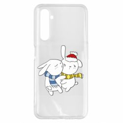 Чехол для Realme 6 Pro Зайцы - PrintSalon