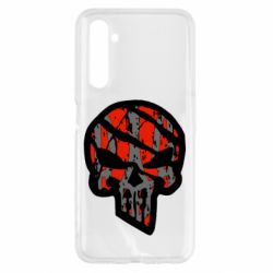 Чохол для Realme 6 Punisher Coat of arms of Ukraine - PrintSalon