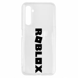 Чехол для Realme 6 Roblox inscription - PrintSalon