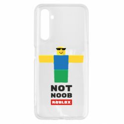 Чехол для Realme 6 Roblox Not Noob - PrintSalon