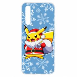 Чохол для Realme 6 Santa Claus Pikachu - PrintSalon