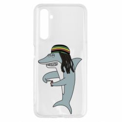 Чехол для Realme 6 Shark Rastaman - PrintSalon