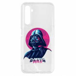 Чехол для Realme 6 Synthwave Darth Vader - PrintSalon