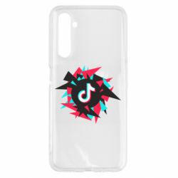 Чехол для Realme 6 Tik tok vector - PrintSalon