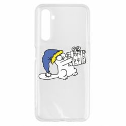 Чехол для Realme 6 Украинский кот саймона с подарком - PrintSalon