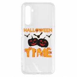 Чехол для Realme 6 Время Хэллоуина - PrintSalon