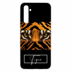 Чохол для Realme 6 Погляд Тигра - PrintSalon