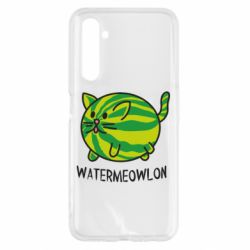 Чехол для Realme 6 Watermeowloon - PrintSalon