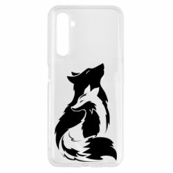 Чохол для Realme 6 Wolf And Fox