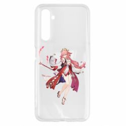 Чохол для Realme 6 Яэ Мико арт - PrintSalon