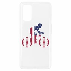 Чехол для Realme 7 Pro American cyclist - PrintSalon