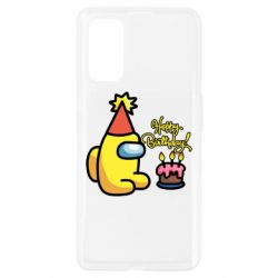 Чохол для Realme 7 Pro Among Us Happy Birthday - PrintSalon