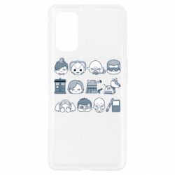 Чехол для Realme 7 Pro Doctor who icons - PrintSalon