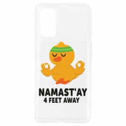 Чехол для Realme 7 Pro Duck Namast'ay Away - PrintSalon