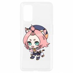 Чехол для Realme 7 Pro Genshin Impact chibi Diona - PrintSalon