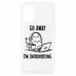 Чехол для Realme 7 Pro Go away i'm introverting - PrintSalon