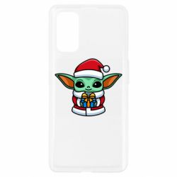 Чехол для Realme 7 Pro Grogu Santa Claus - PrintSalon