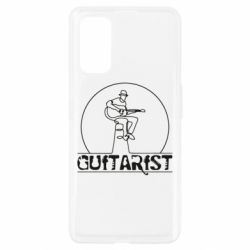 Чехол для Realme 7 Pro Guitar player. - PrintSalon