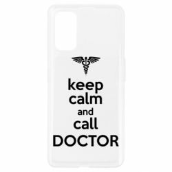 Чехол для Realme 7 Pro Keep Calm And Call Doctor - PrintSalon