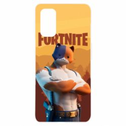 Чехол для Realme 7 Pro Meowscles and logo - PrintSalon