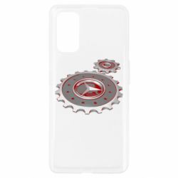 Чехол для Realme 7 Pro Mercedes logo механизм - PrintSalon