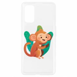 Чехол для Realme 7 Pro Monkey. Fuck You - PrintSalon