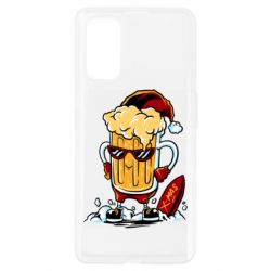 Чехол для Realme 7 Pro New Year's beer - PrintSalon